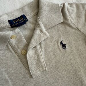 Polo by Ralph Lauren Kids Light Gray Polo Shirt